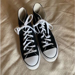 Black Platform Converse